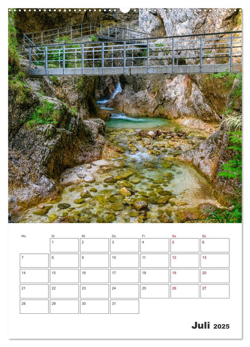 Vier Jahreszeiten im Berchtesgadener Land (CALVENDO Premium Wandkalender 2025)