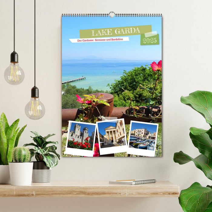 LAKE GARDA DerGardasee: Sirmione und Bardolino (CALVENDO Wandkalender 2025)