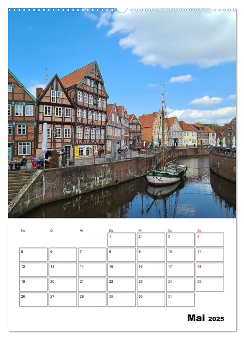 Frühling im Alten Land - Baumblütenzeit (CALVENDO Wandkalender 2025)