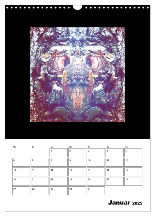 Nature's Faces (CALVENDO Wandkalender 2025)