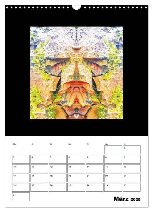 Nature's Faces (CALVENDO Wandkalender 2025)