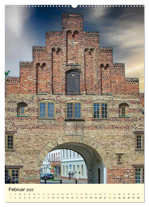 Flensburg - so bezaubernd (CALVENDO Wandkalender 2025)