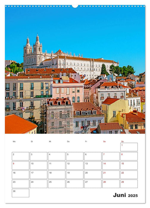 Lissabon - ein Traumreiseziel (CALVENDO Premium Wandkalender 2025)