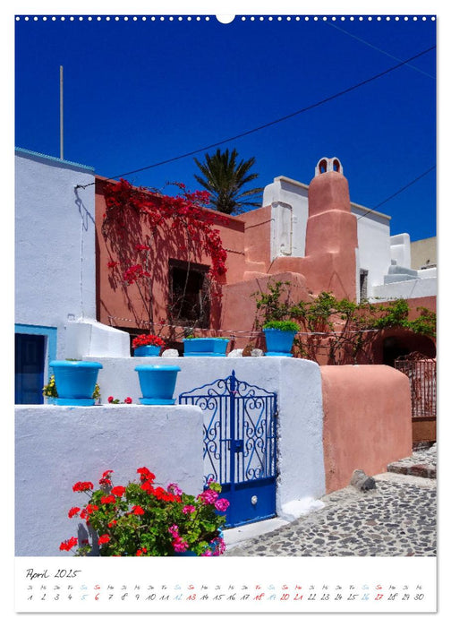 Santorini im Focus (CALVENDO Wandkalender 2025)