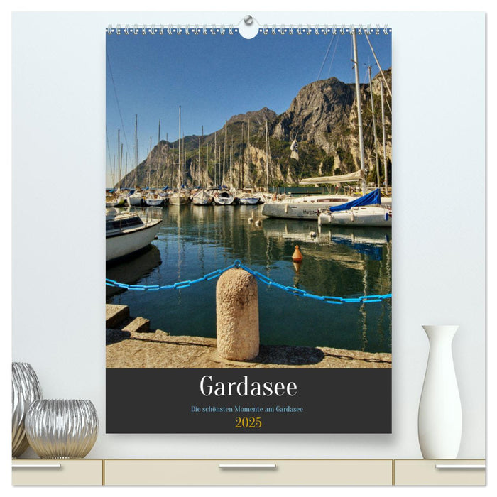 Gardasee - Die schönsten Momente am Gardasee (CALVENDO Premium Wandkalender 2025)