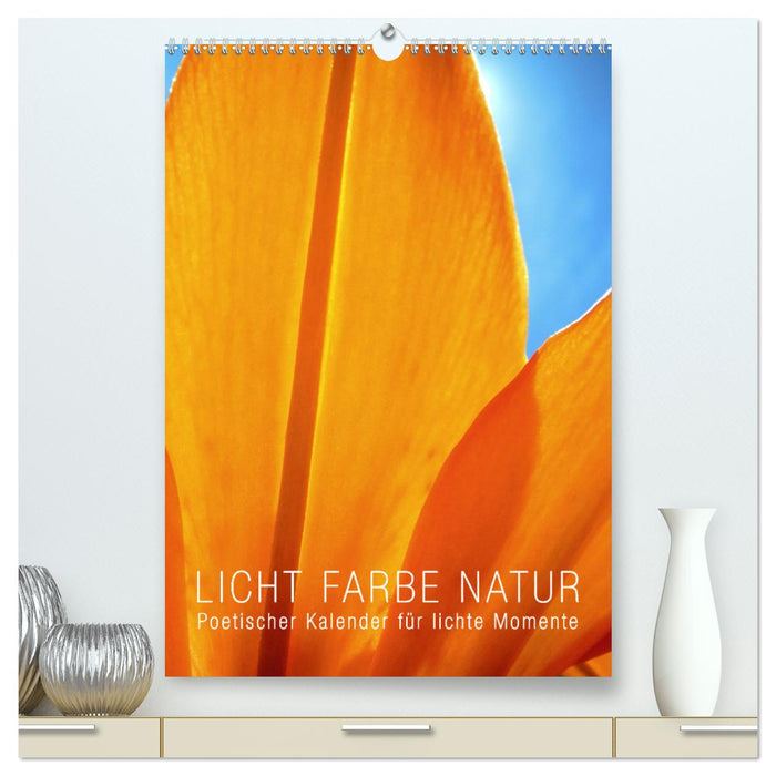 Licht Farbe Natur (CALVENDO Premium Wandkalender 2025)