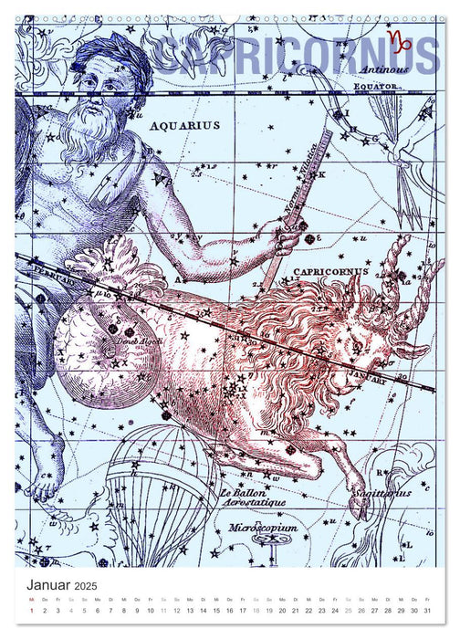 Sternzeichenkalender (CALVENDO Premium Wandkalender 2025)