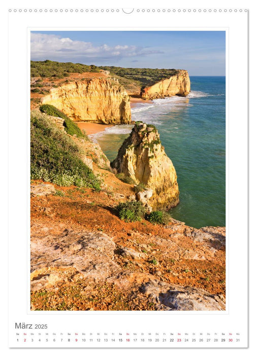 Portugal. Algarve (CALVENDO Premium Wandkalender 2025)