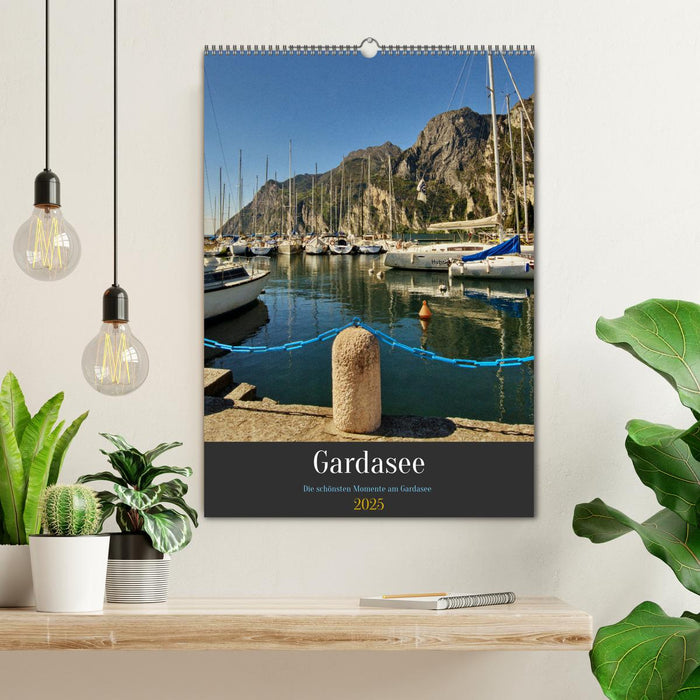 Gardasee - Die schönsten Momente am Gardasee (CALVENDO Wandkalender 2025)