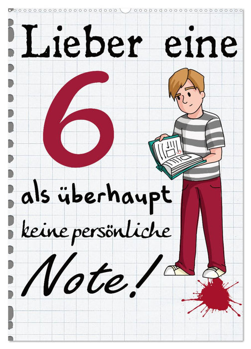 Schüler-Sprüche (CALVENDO Wandkalender 2025)