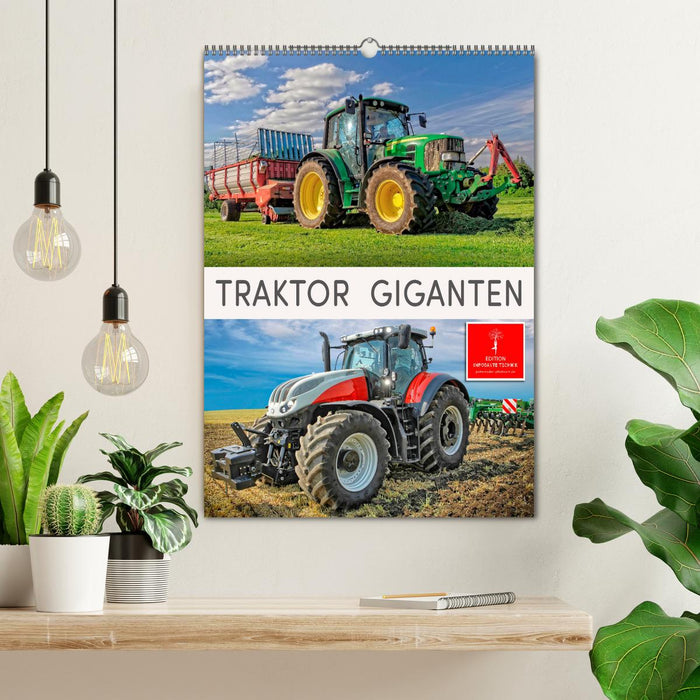 Traktor Giganten (CALVENDO Wandkalender 2025)