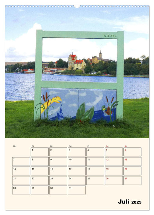 Schönes Sachsen-Anhalt (CALVENDO Premium Wandkalender 2025)