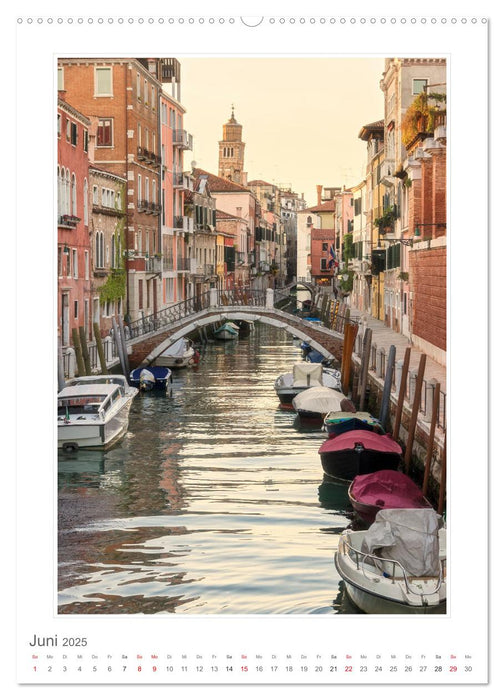 Venedig und Burano. Impressionen (CALVENDO Premium Wandkalender 2025)