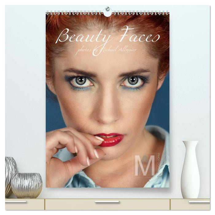 Beauty Faces - Photos by Michael Allmaier (CALVENDO Premium Wandkalender 2025)