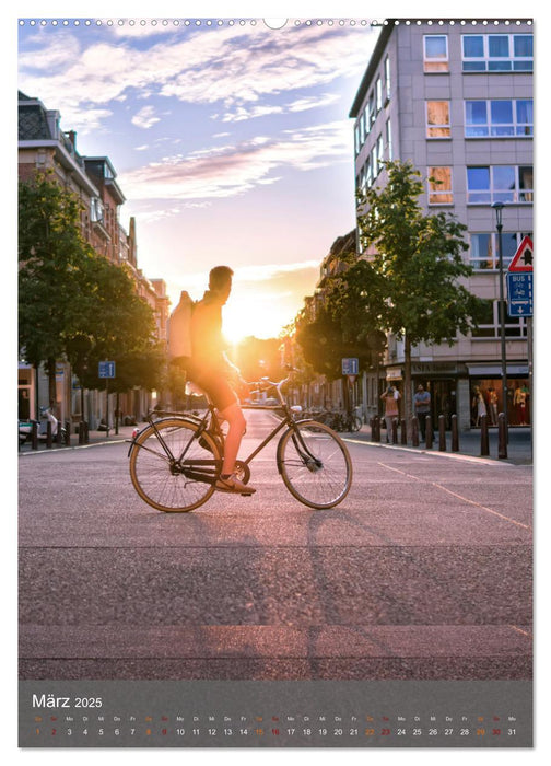 Fahrradfahren (CALVENDO Premium Wandkalender 2025)