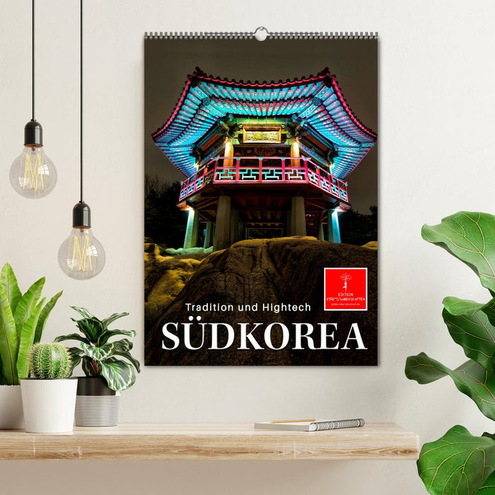 Südkorea - Tradition und Hightech (CALVENDO Wandkalender 2025)