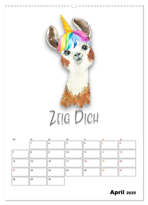 Bleib cool - Gute-Laune-Kalender (CALVENDO Premium Wandkalender 2025)