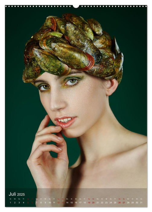 Beauty Faces, fotografiert von Michael Allmaier (CALVENDO Premium Wandkalender 2025)