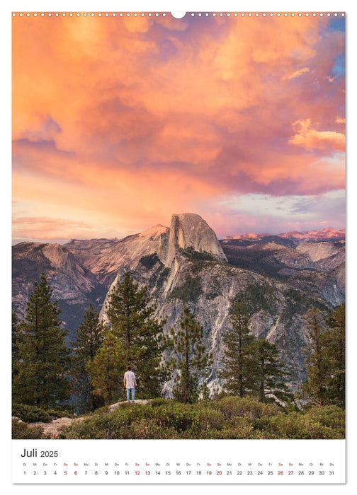 Yosemite Nationalpark - Der traumhafte Nationalpark in Kalifornien. (CALVENDO Premium Wandkalender 2025)