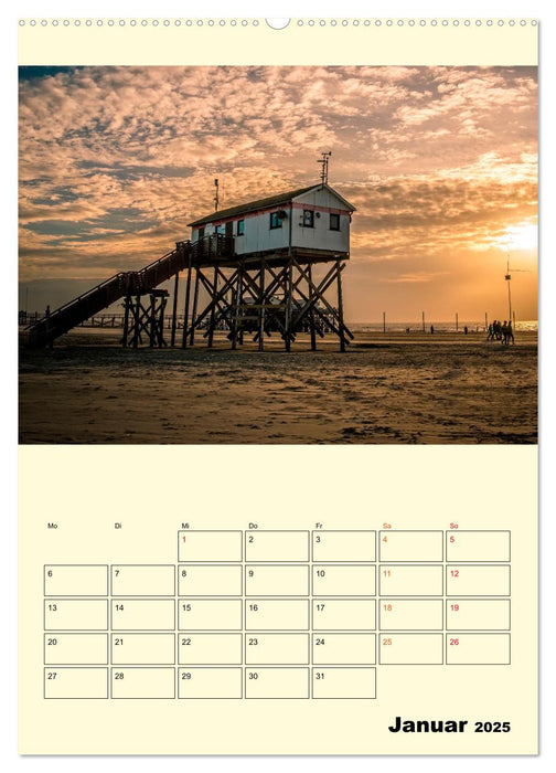 Meine geliebte Nordsee (CALVENDO Wandkalender 2025)