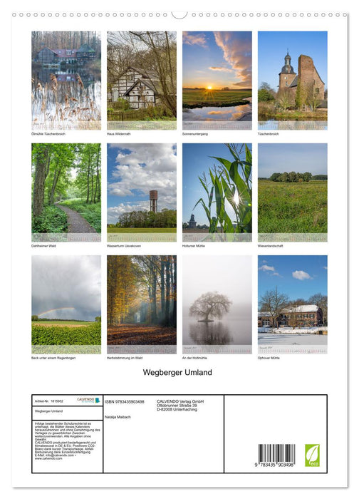 Wegberger Umland (CALVENDO Premium Wandkalender 2025)