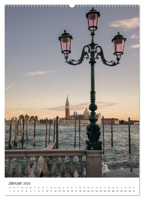 Venedig - Eine Stadt zum Verlieben. (CALVENDO Premium Wandkalender 2025)