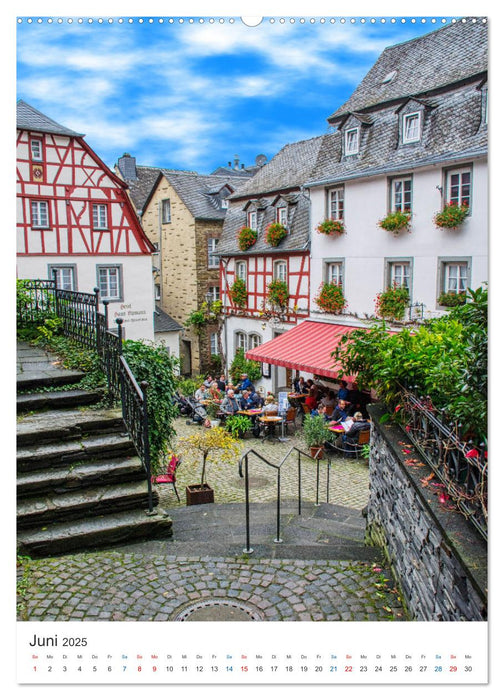 Beilstein - Das Dornröschen der Mosel (CALVENDO Wandkalender 2025)