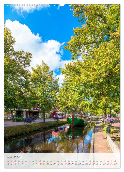 Papenburg. Längste Fehnkolonie Deutschlands (CALVENDO Wandkalender 2025)