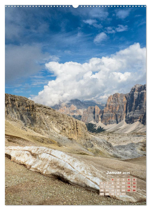 Dolomiten, ein Meer aus Bergen by VogtArt (CALVENDO Premium Wandkalender 2025)