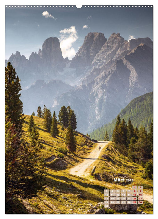 Dolomiten, ein Meer aus Bergen by VogtArt (CALVENDO Premium Wandkalender 2025)