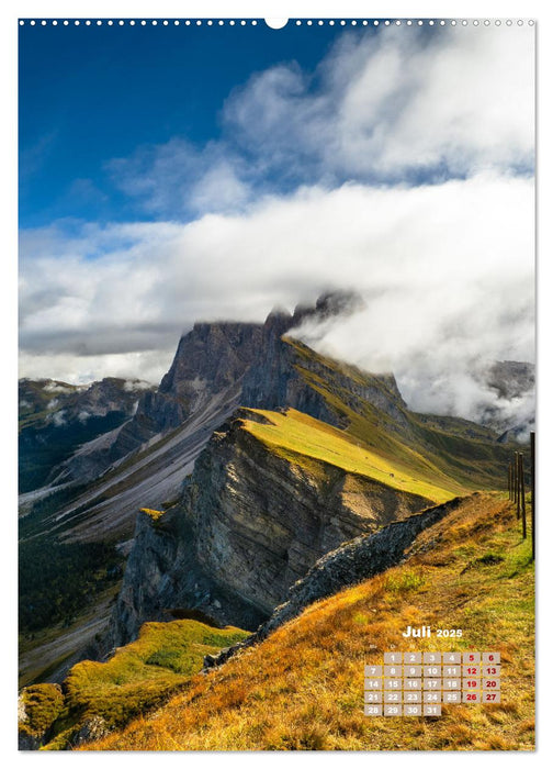 Dolomiten, ein Meer aus Bergen by VogtArt (CALVENDO Premium Wandkalender 2025)