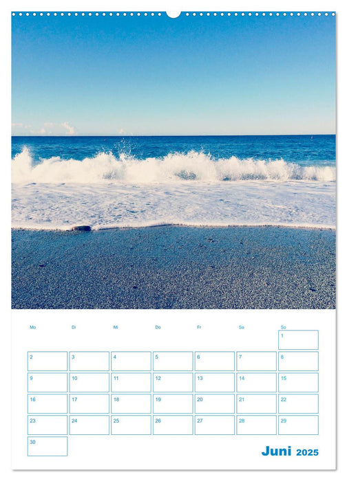 Blauer Ligurien Sommer (CALVENDO Premium Wandkalender 2025)