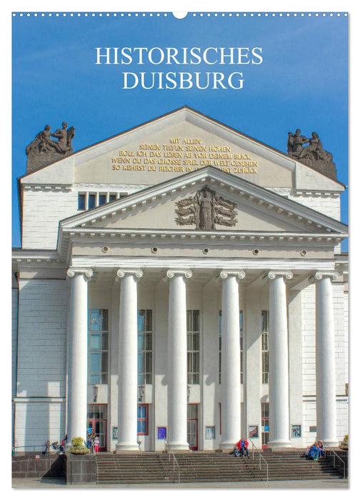 Historisches Duisburg (CALVENDO Wandkalender 2025)