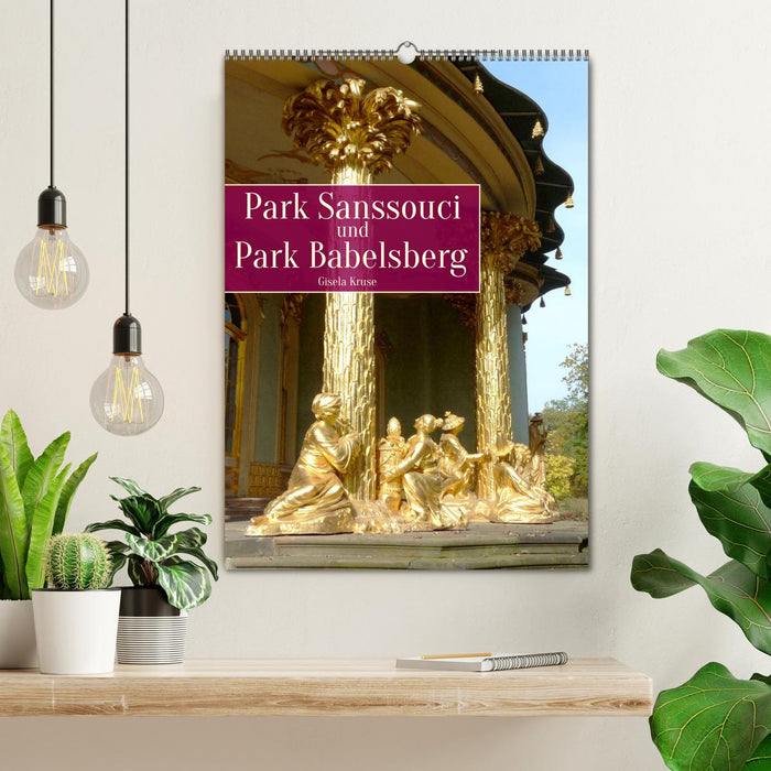 Park Sanssouci und Park Babelsberg (CALVENDO Wandkalender 2025)
