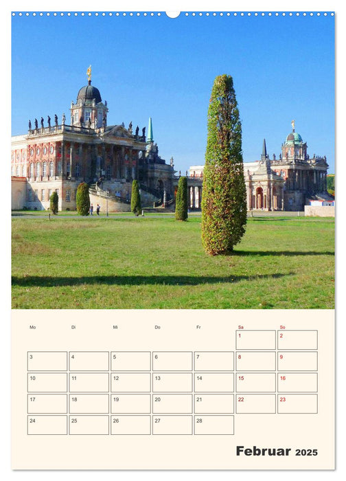 Park Sanssouci und Park Babelsberg (CALVENDO Wandkalender 2025)