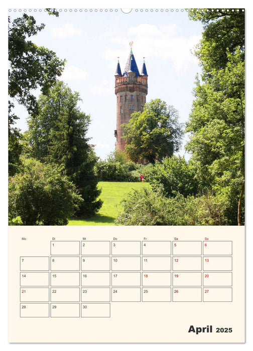 Park Sanssouci und Park Babelsberg (CALVENDO Wandkalender 2025)