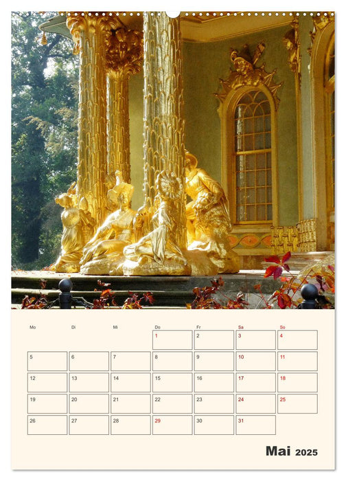 Park Sanssouci und Park Babelsberg (CALVENDO Wandkalender 2025)