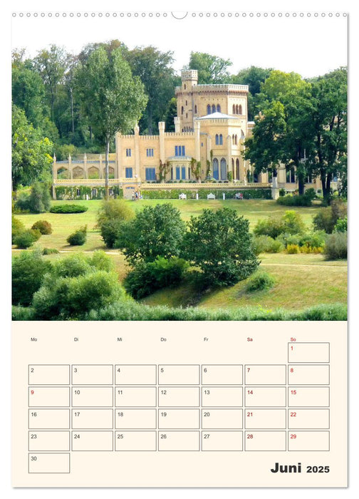 Park Sanssouci und Park Babelsberg (CALVENDO Wandkalender 2025)