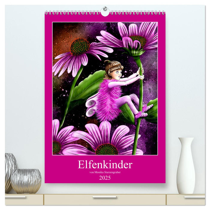 Elfenkinder (CALVENDO Premium Wandkalender 2025)