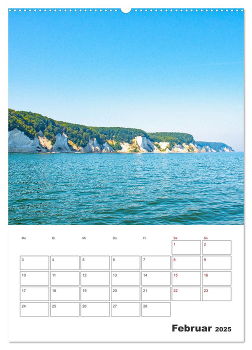 Rügen - Terminplaner (CALVENDO Premium Wandkalender 2025)