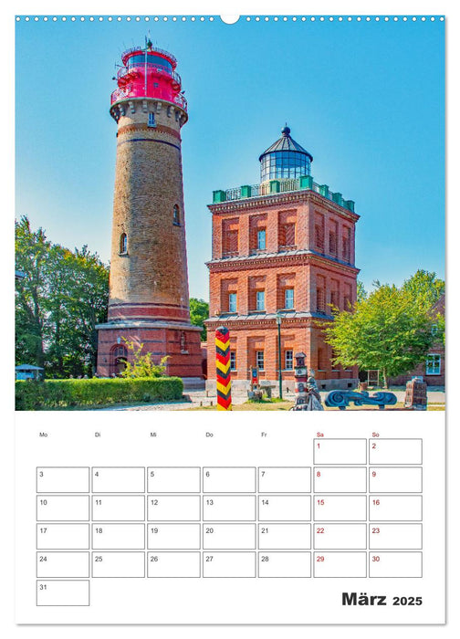 Rügen - Terminplaner (CALVENDO Premium Wandkalender 2025)