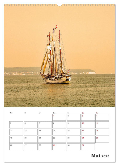 Rügen - Terminplaner (CALVENDO Premium Wandkalender 2025)