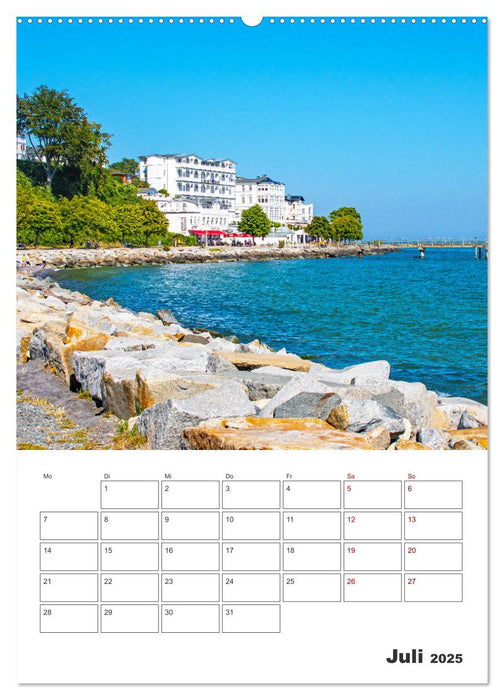 Rügen - Terminplaner (CALVENDO Premium Wandkalender 2025)