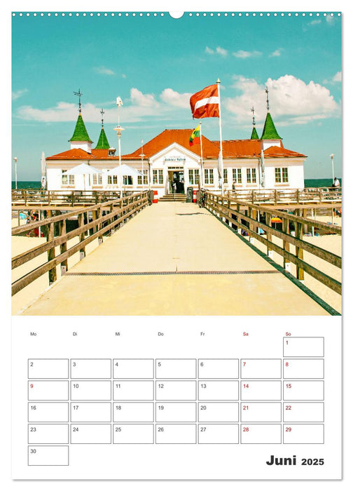 Usedom - Terminplaner (CALVENDO Premium Wandkalender 2025)