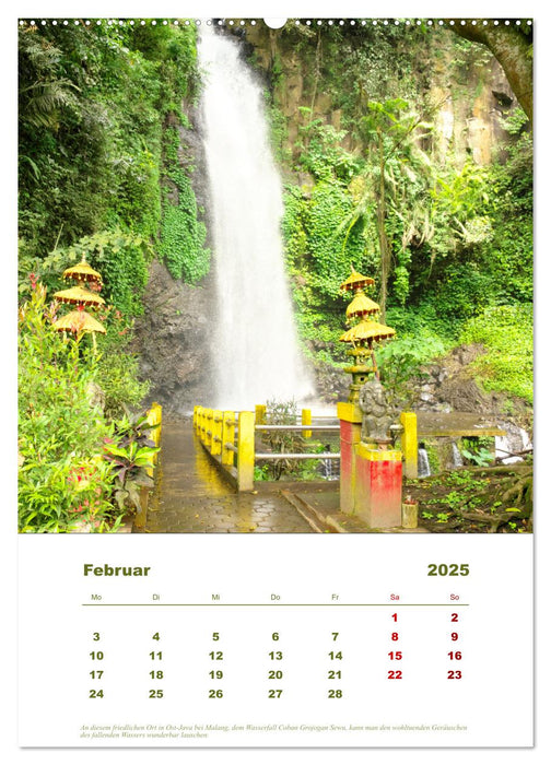 Reise durch Java (CALVENDO Premium Wandkalender 2025)