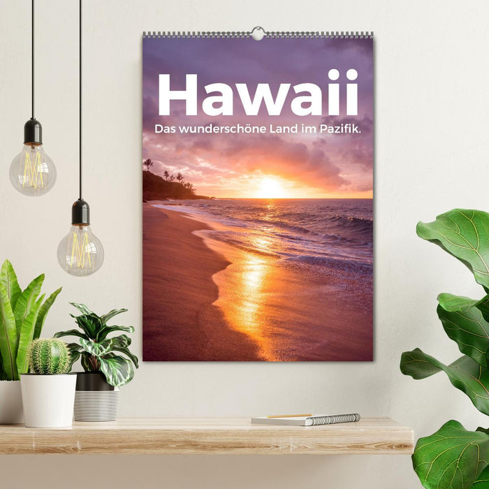 Hawaii - Das wunderschöne Land im Pazifik. (CALVENDO Wandkalender 2025)