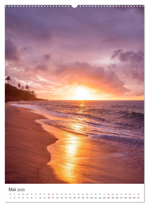 Hawaii - Das wunderschöne Land im Pazifik. (CALVENDO Wandkalender 2025)