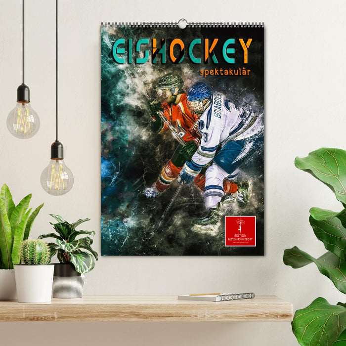 Eishockey spektakulär (CALVENDO Wandkalender 2025)