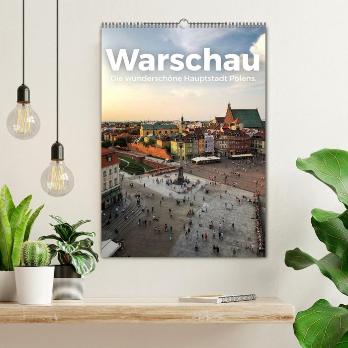 Warschau - Die wunderschöne Hauptstadt Polens. (CALVENDO Wandkalender 2025)