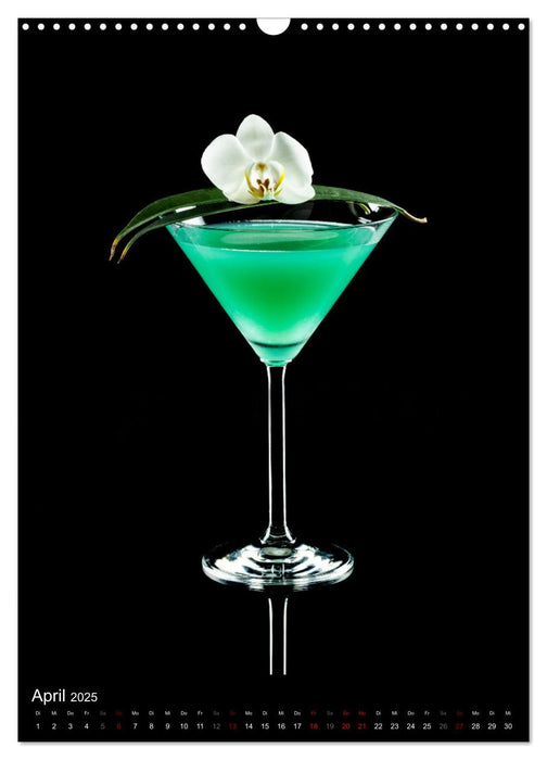 Cocktails und Longdrinks (CALVENDO Wandkalender 2025)
